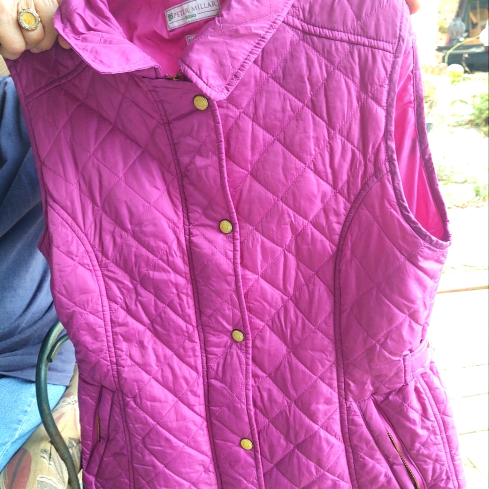 Peter Millar Women's Golf Wind Vest. Vintage